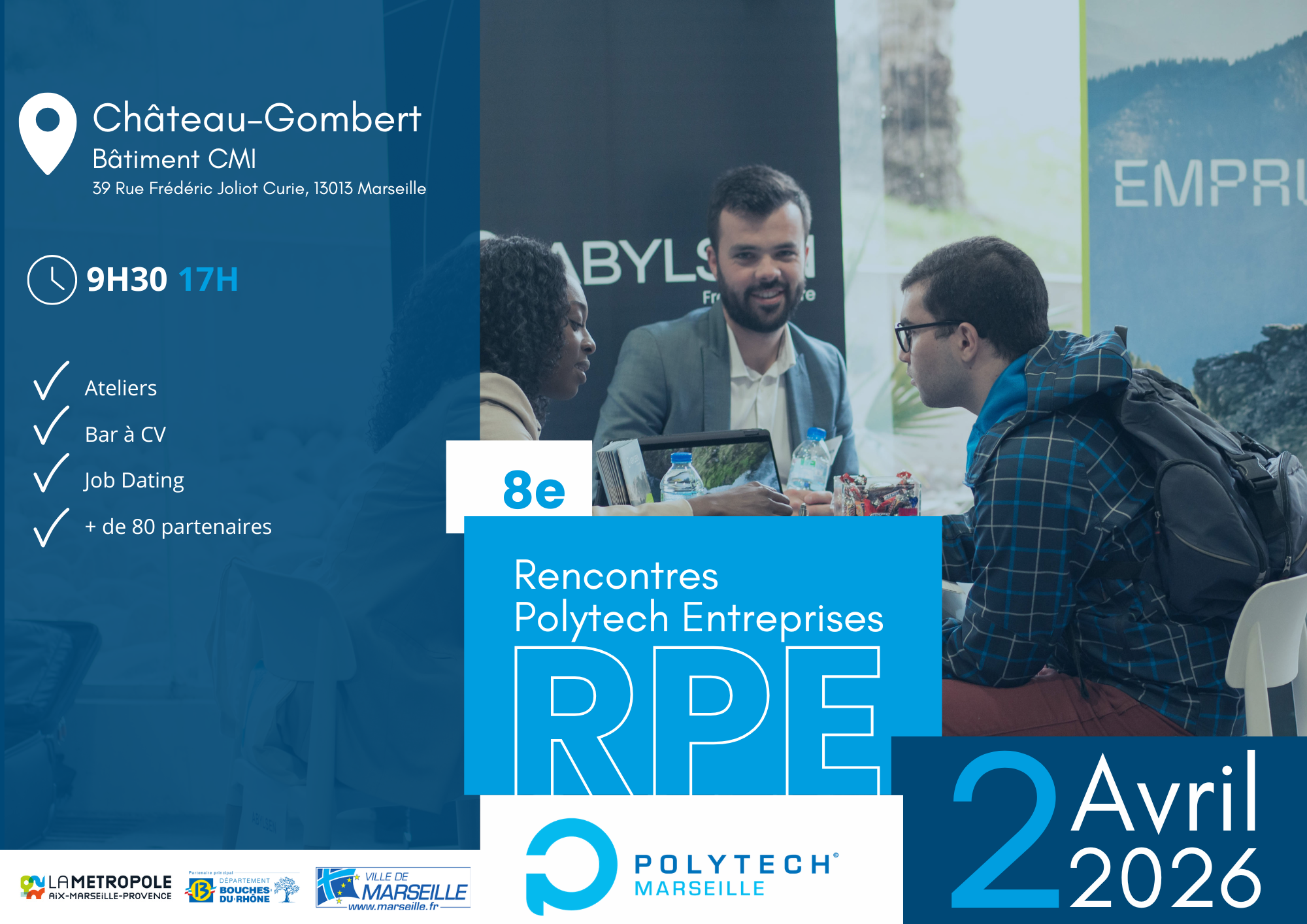 Participants - 8e Rencontres Polytech Entreprises | polytech.univ-amu.fr